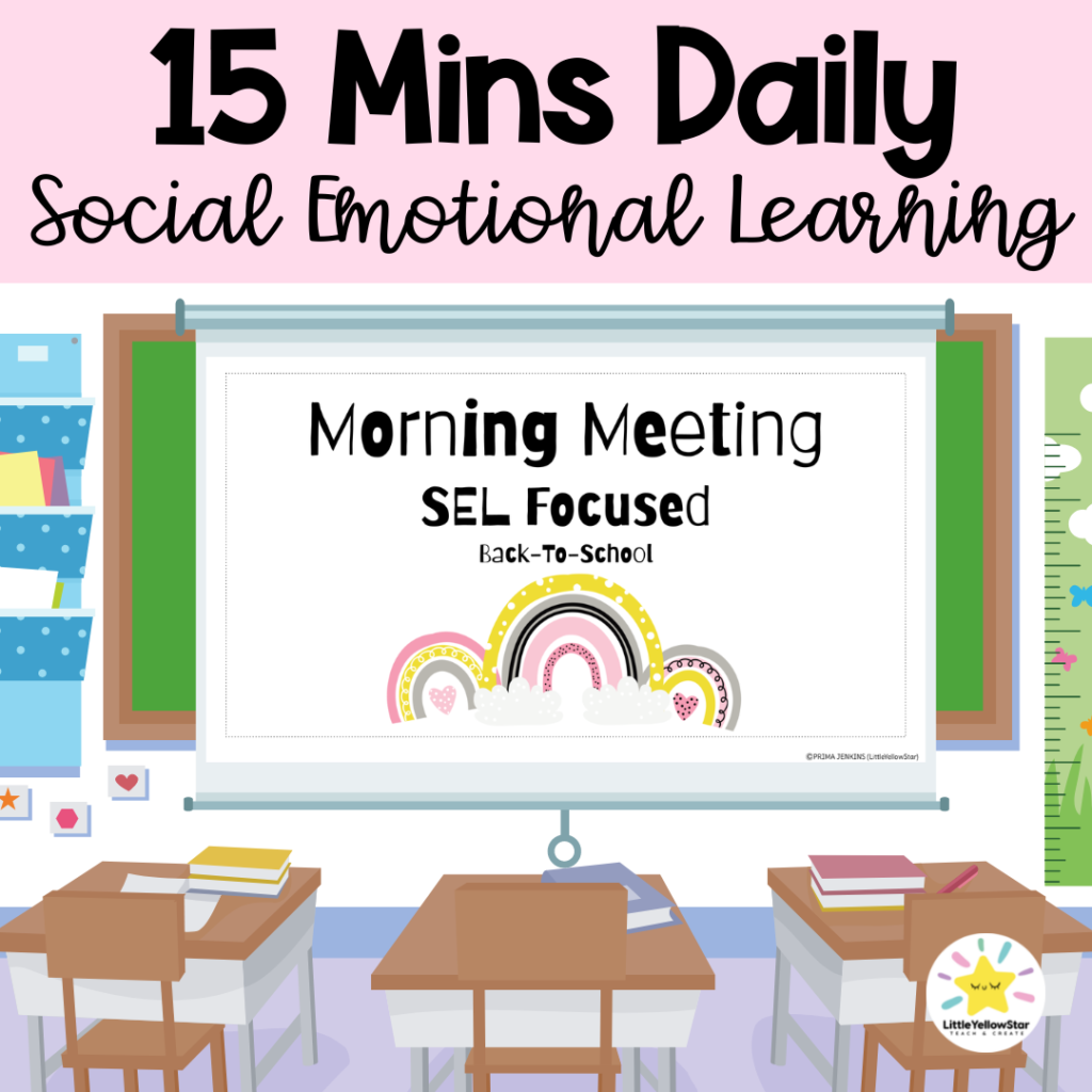 Free 15 Minutes SEL daily Activities