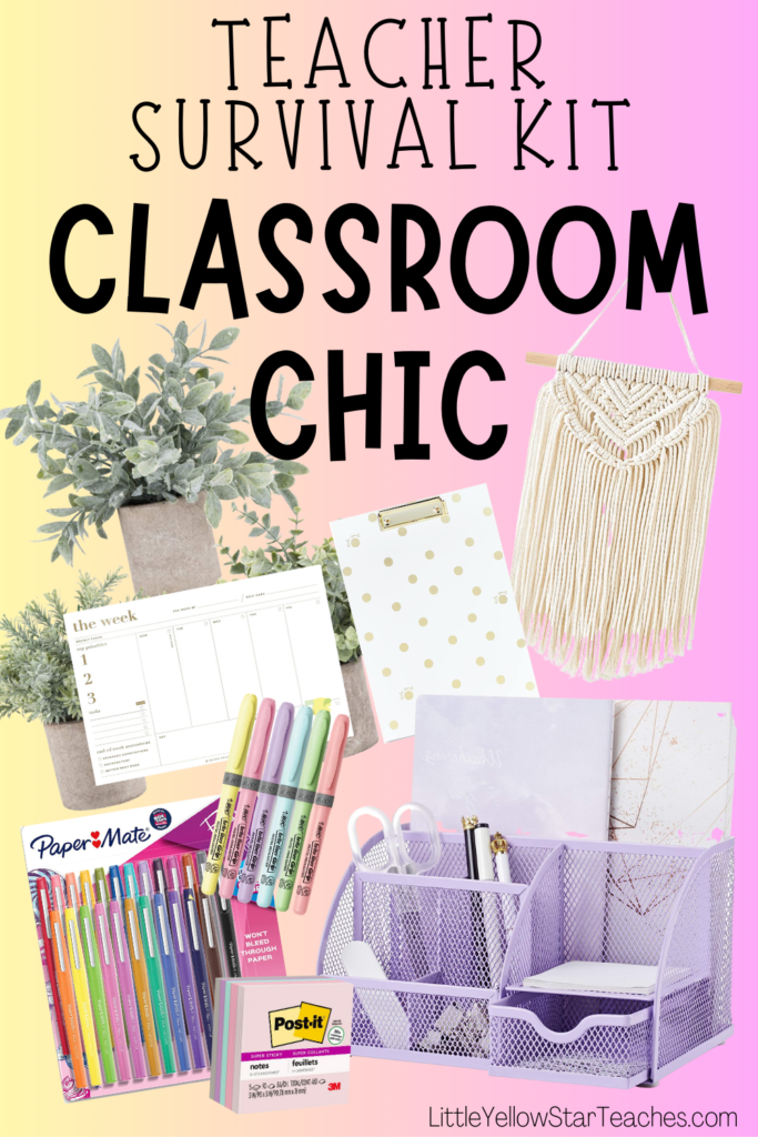 5 Creative DIY Teacher Survival Kit Ideas - Classroom Chic