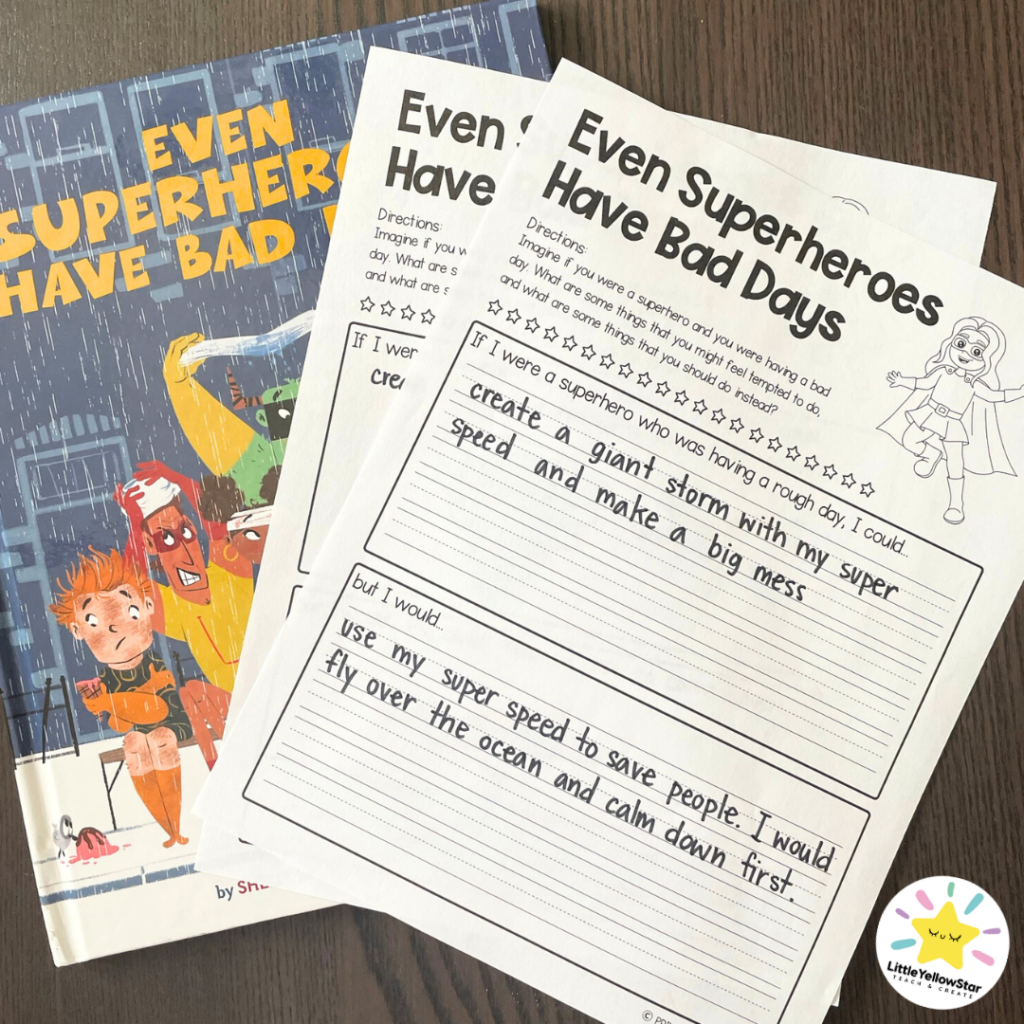 Back To School Read Alouds - Even Superheroes Have Bad Days
