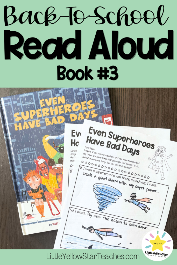 Back To School Read Alouds: Even Superheroes Have Bad Days