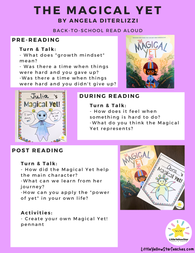 Back To School Read Alouds: The Magical Yet Lesson Plan