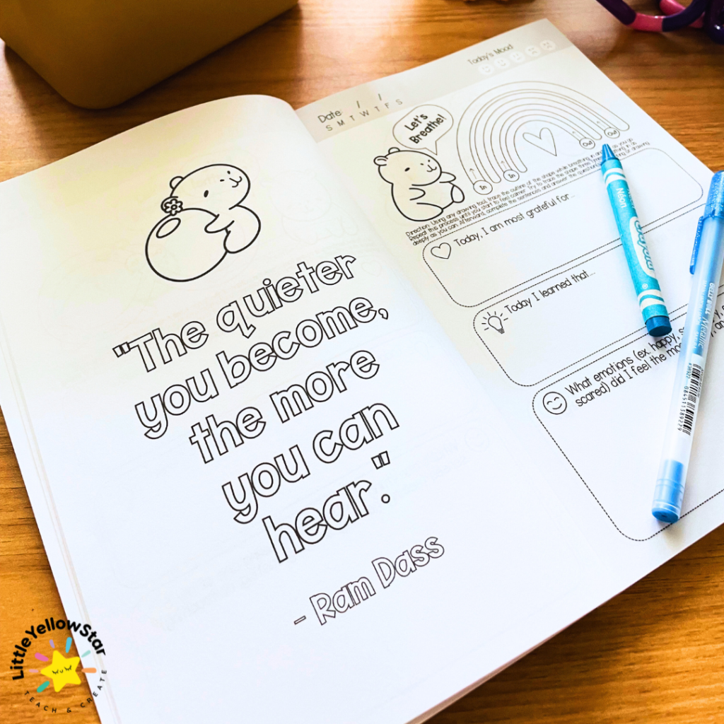 Daily Mindfulness and Gratitude Journal For Kids