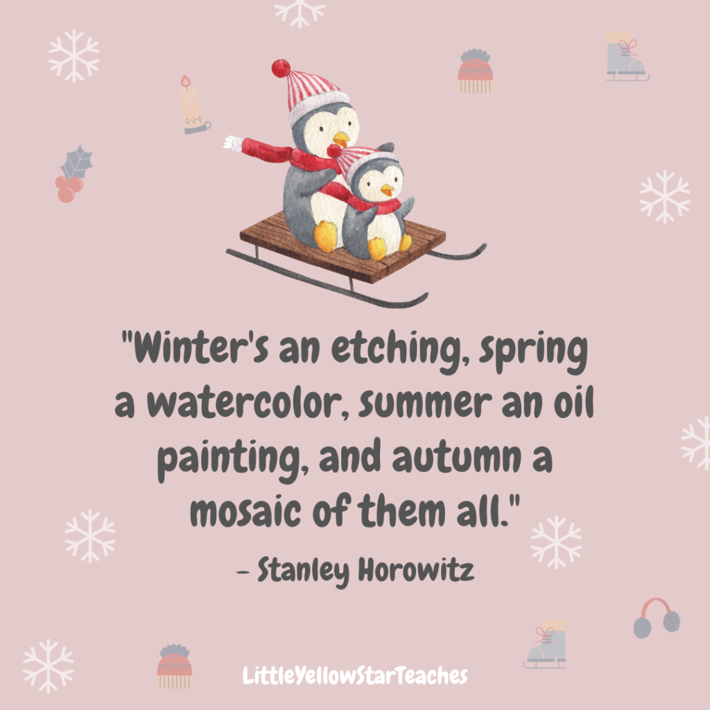 11 Winter Quotes For Kids