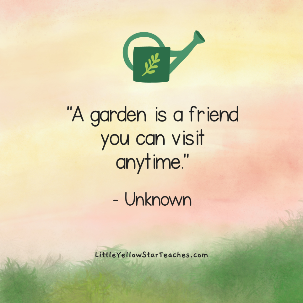 11 Garden Quotes For Kids
