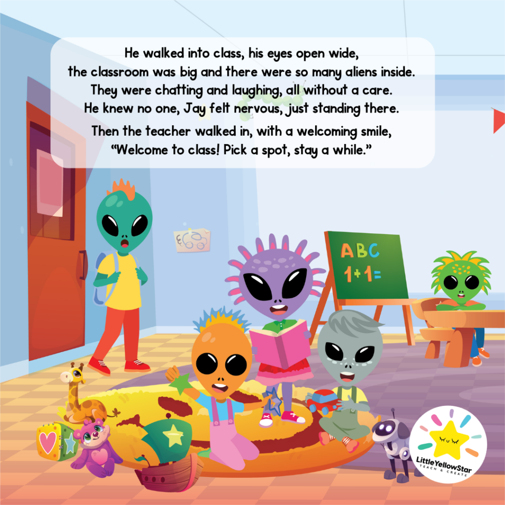 Jay's First Day of Alien School - Back To School Read Alouds