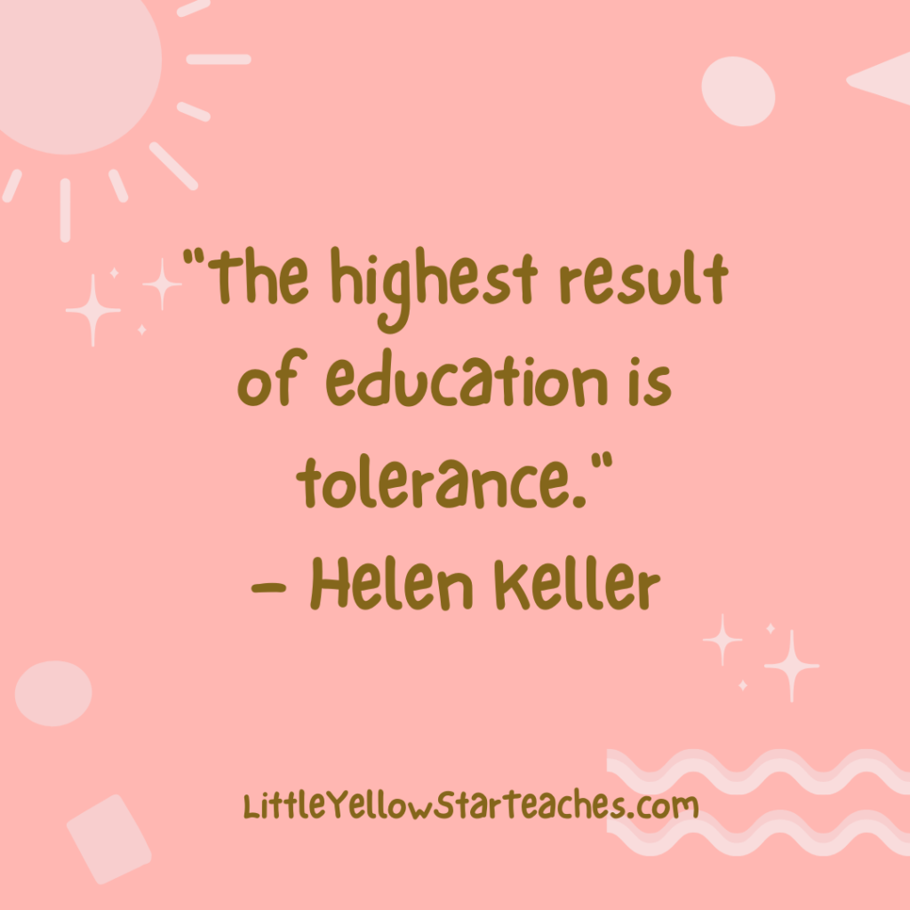 11 Tolerance Quotes For Kids