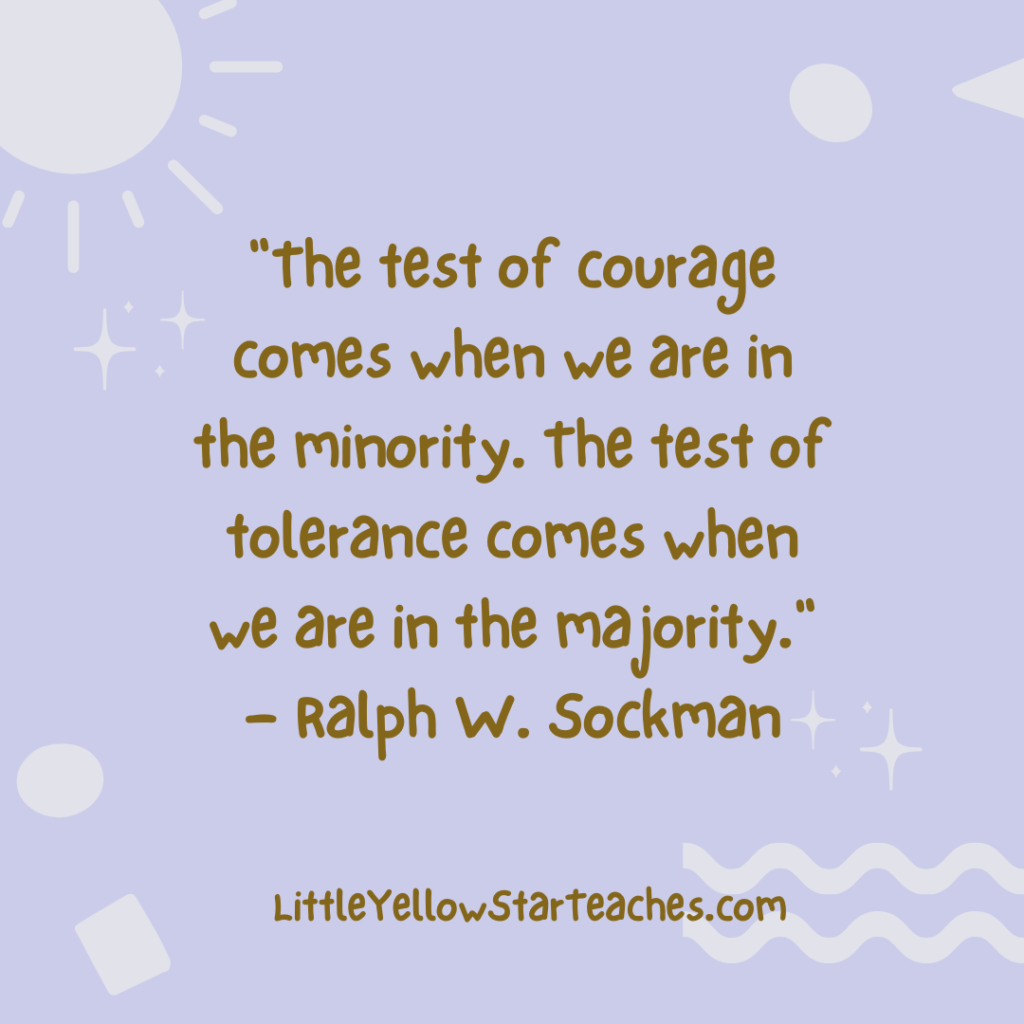 11 Tolerance Quotes For Kids