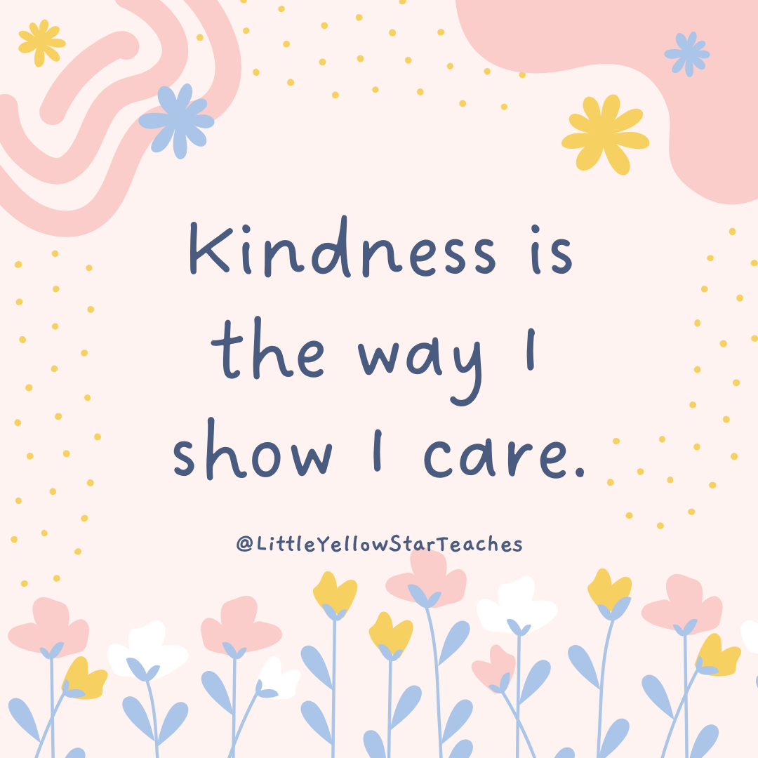 Kindness Affirmations For Kids