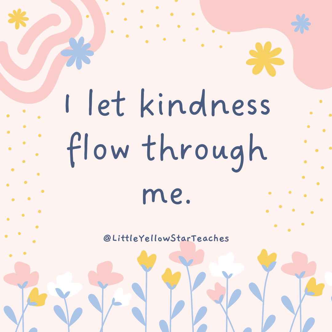 Kindness Affirmations For Kids