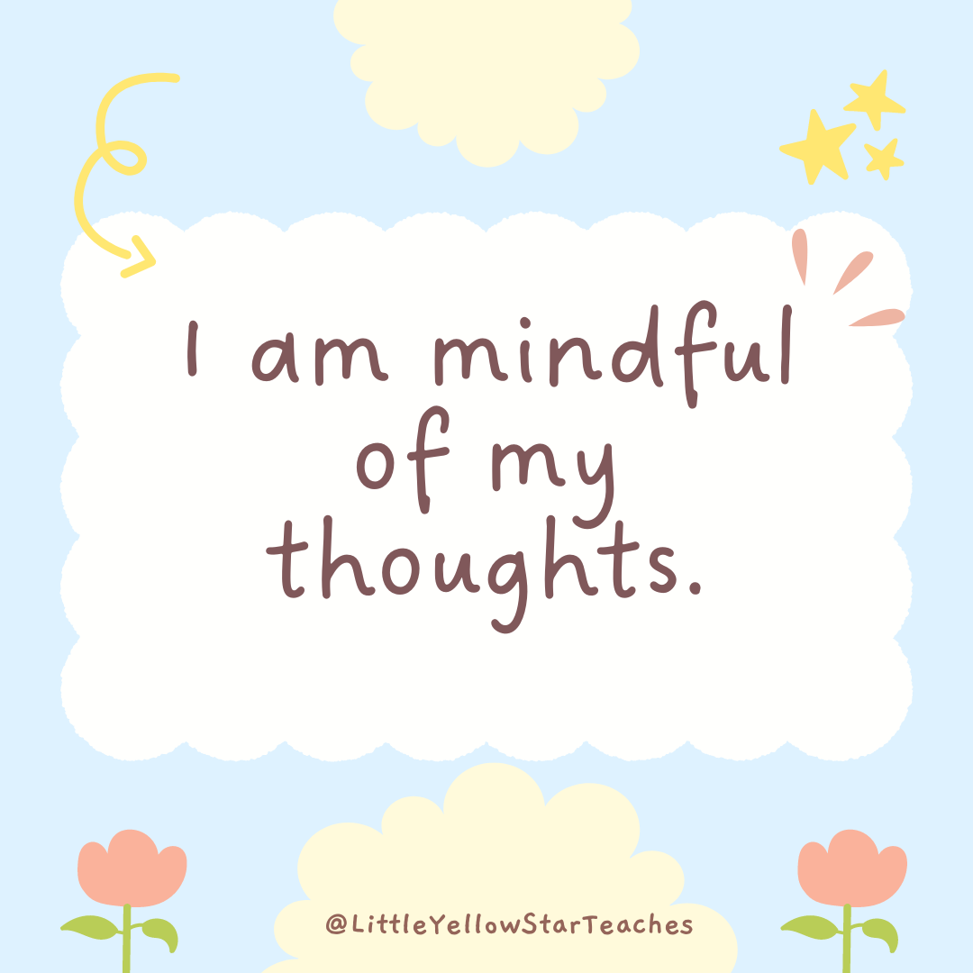 Mindfulness Affirmations For Kids