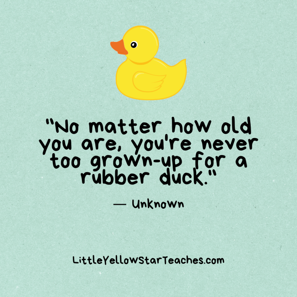 11 Rubber Duck Quotes For Kids