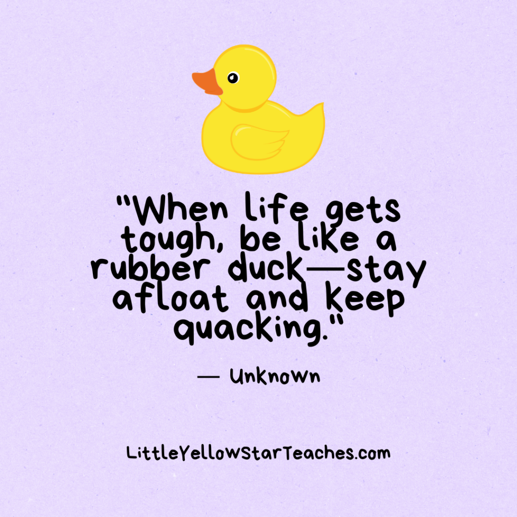 11 Rubber Duck Quotes For Kids