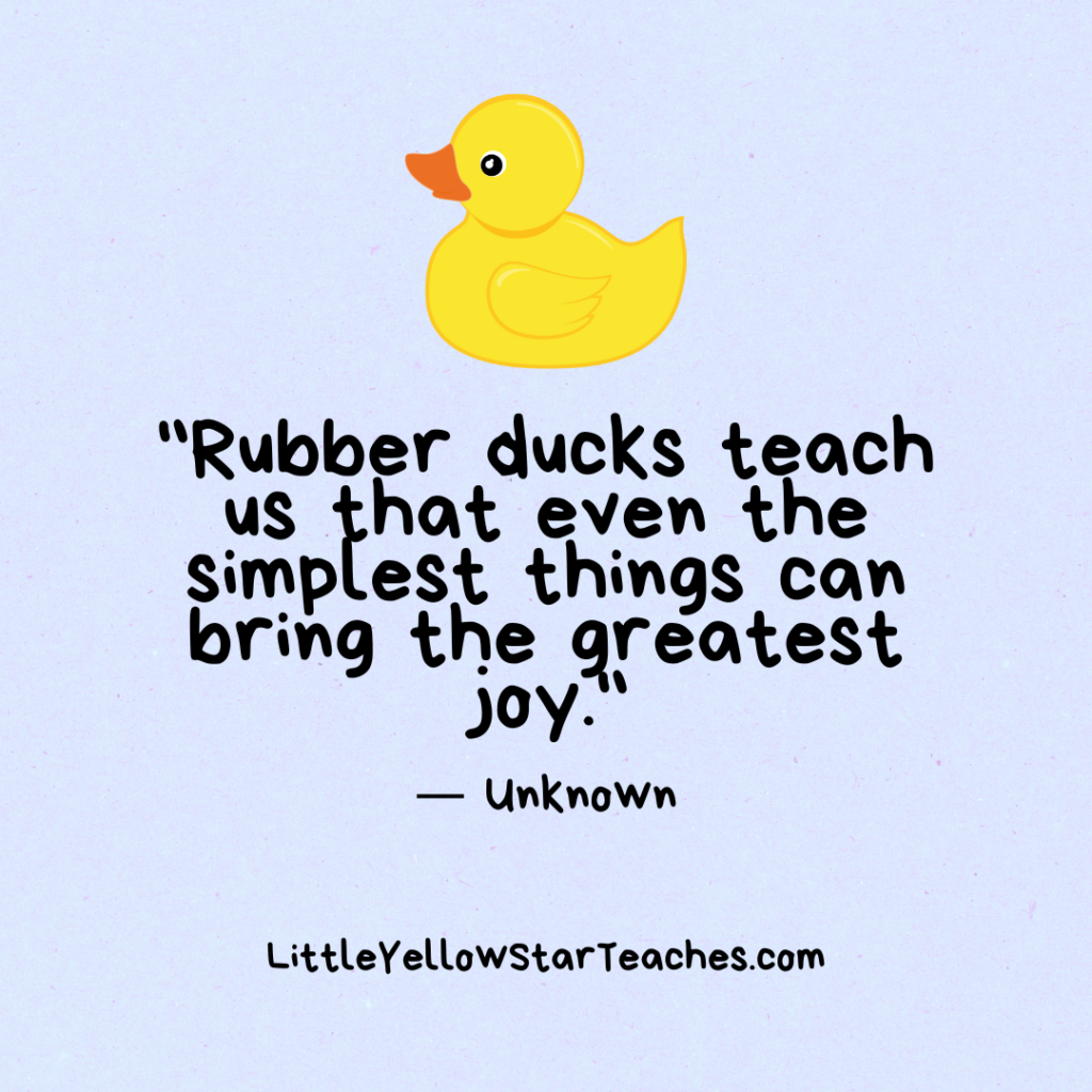 11 Rubber Duck Quotes For Kids