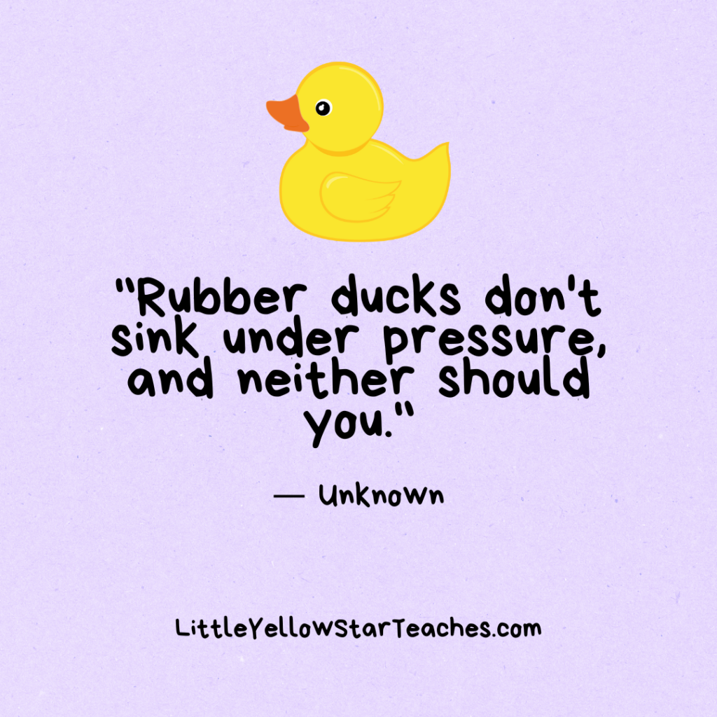 11 Rubber Duck Quotes For Kids