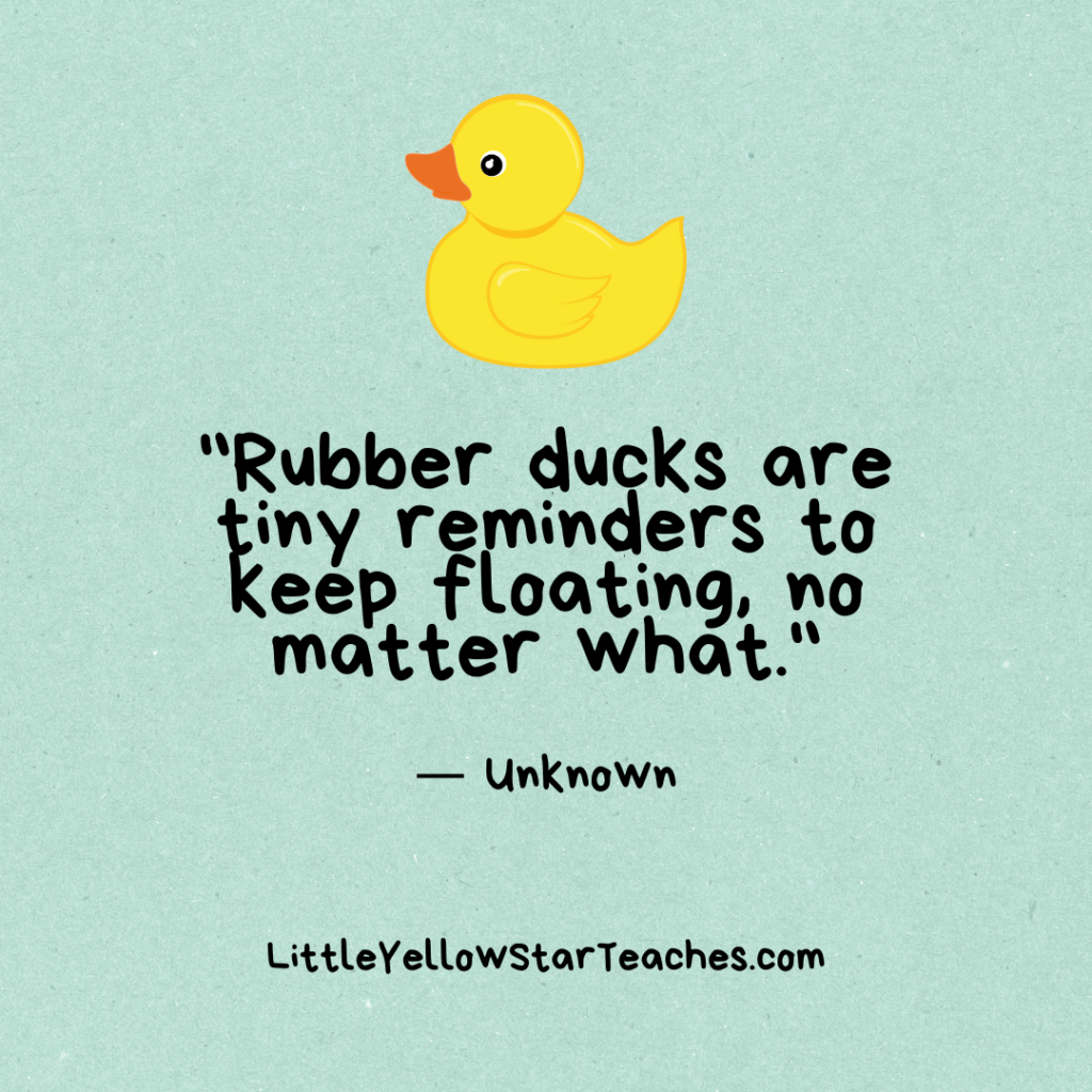 11 Rubber Duck Quotes For Kids