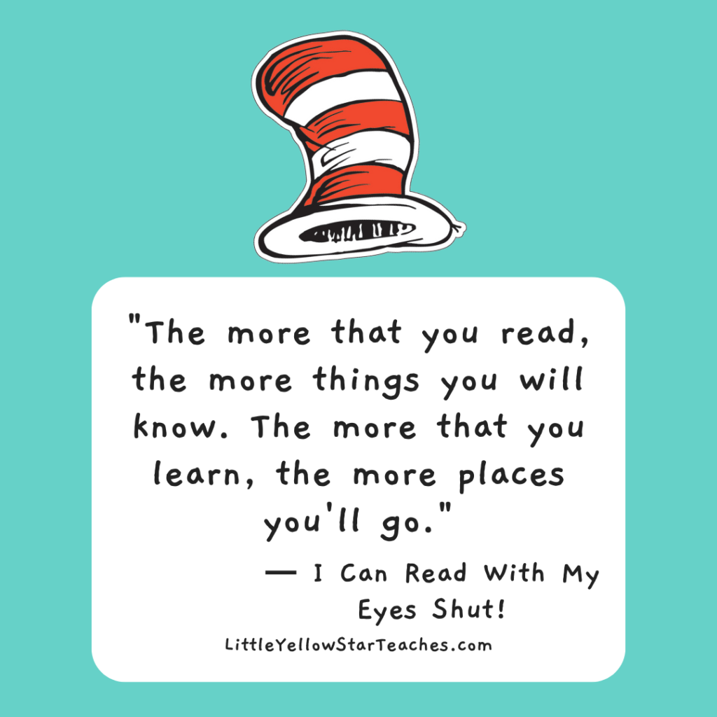 11 Dr Seuss Quotes For Kids LittleYellowStar