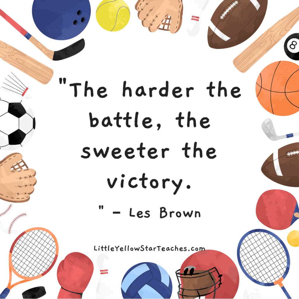 11 Sports Quotes for Kids