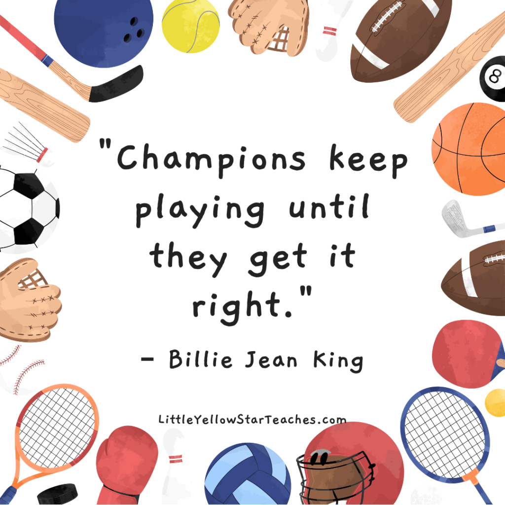 11 Sports Quotes for Kids