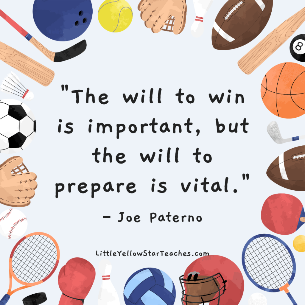 11 Sports Quotes for Kids
