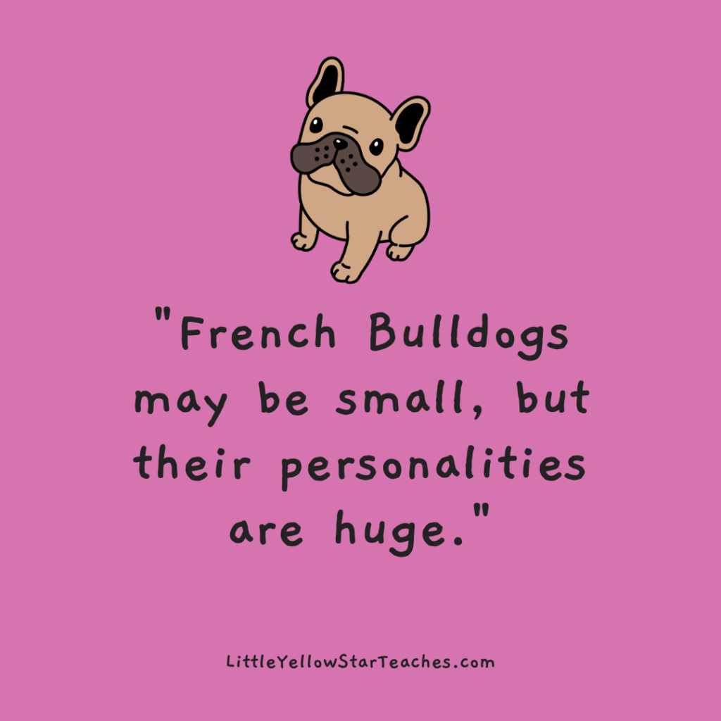 Frenchie Quotes for Kids