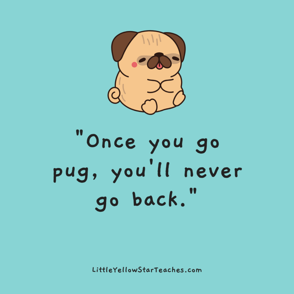 Pug Quotes for Kids