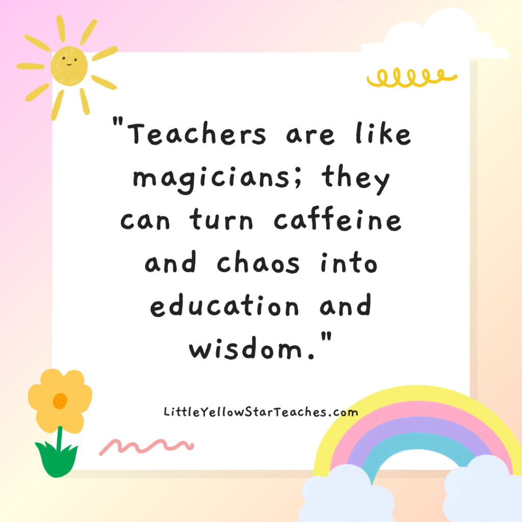 Funny Teacher Quotes for Kids