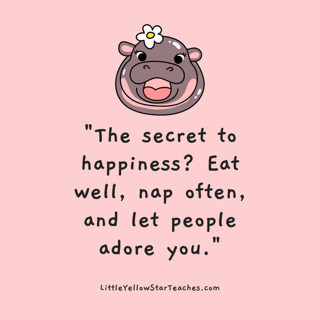 Moo Deng Quotes for Kids
