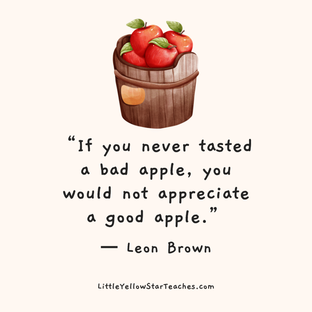 Apple quotes for kids