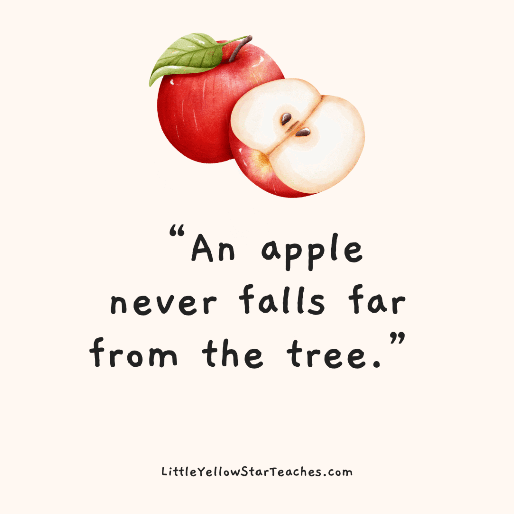 Apple quotes for kids