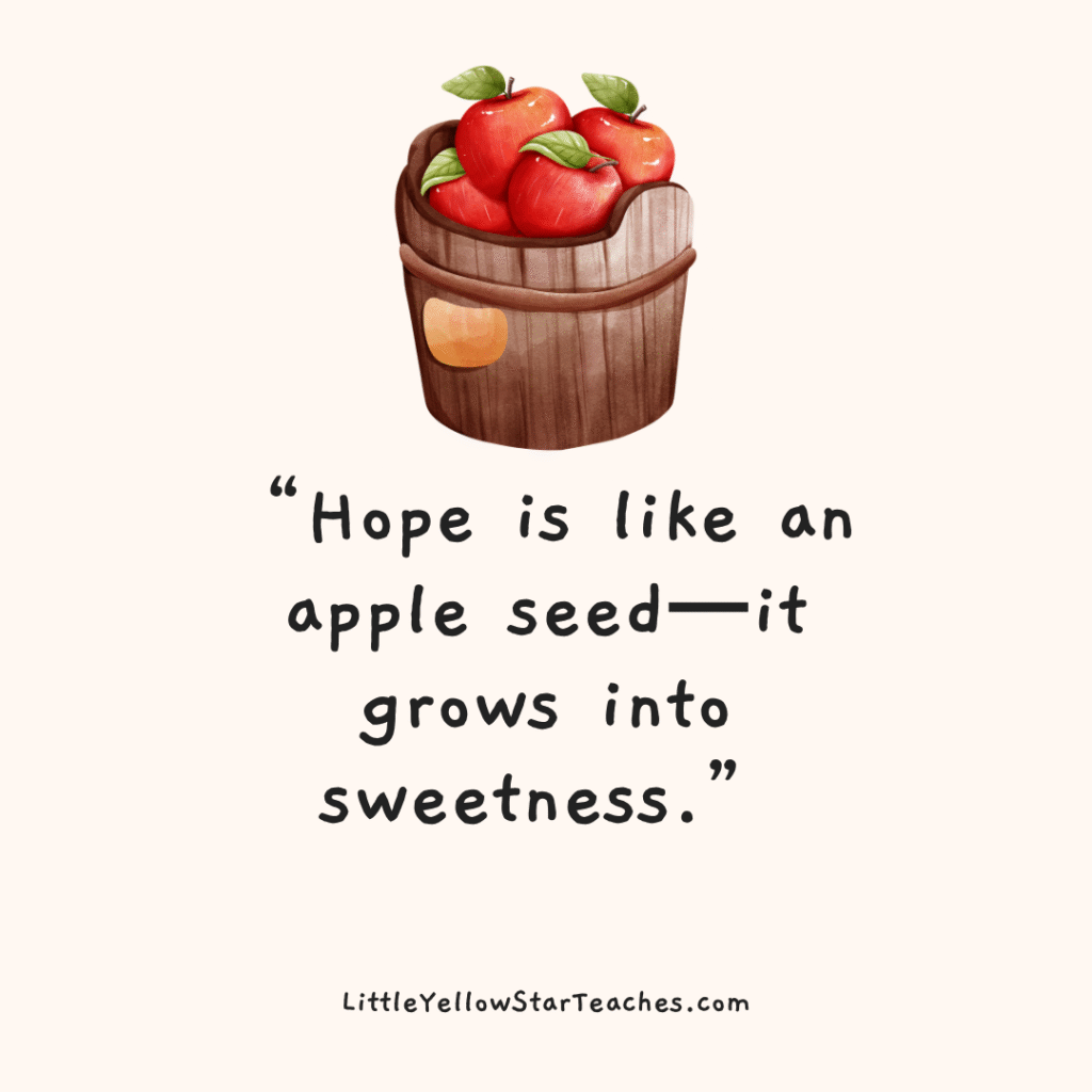 Apple quotes for kids
