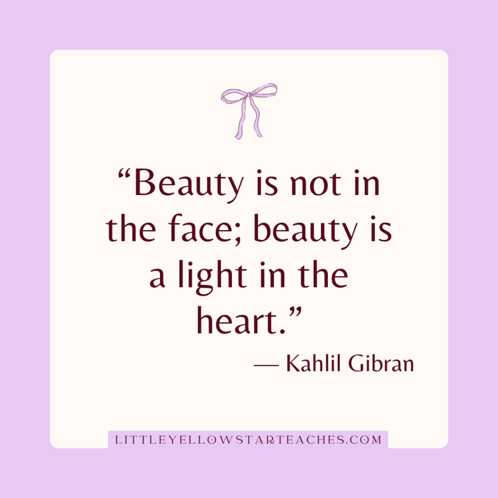 Beauty Quotes for Kids