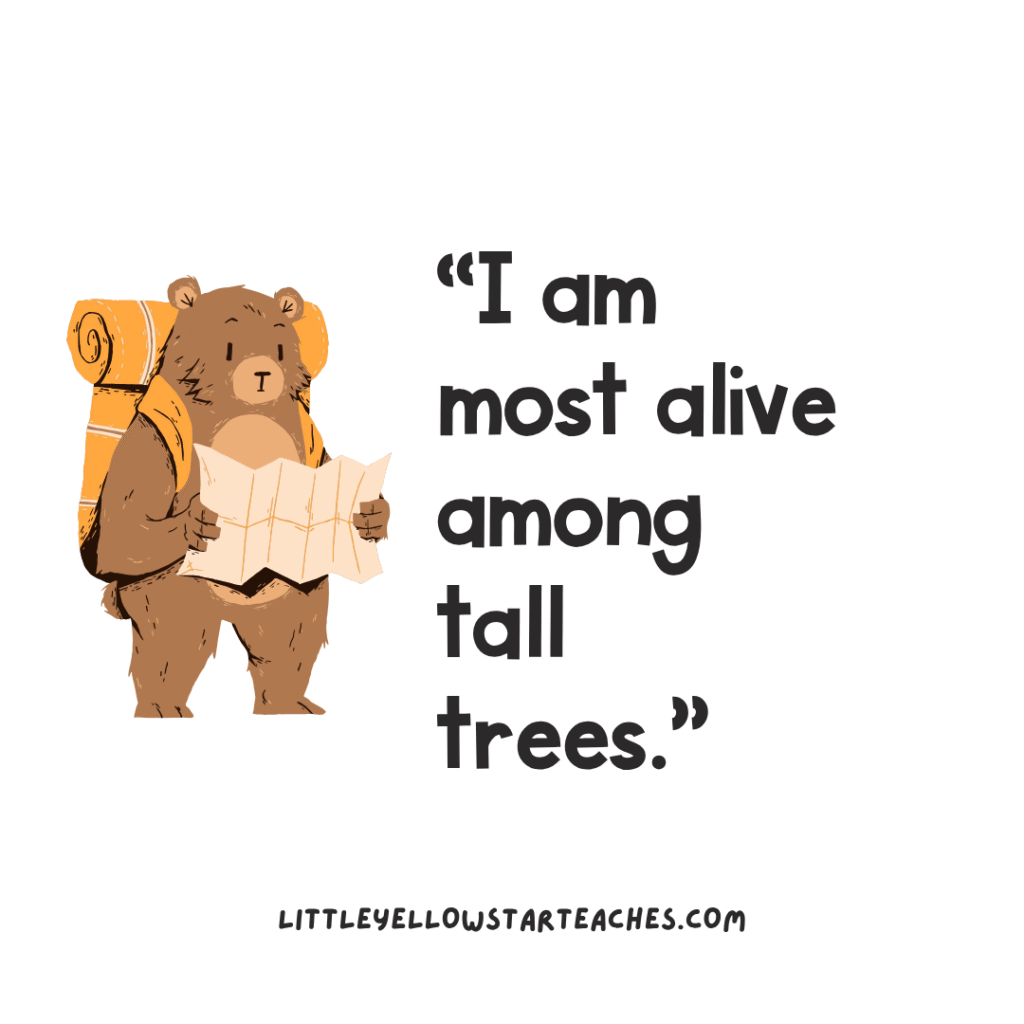 Camping Quotes for Kids