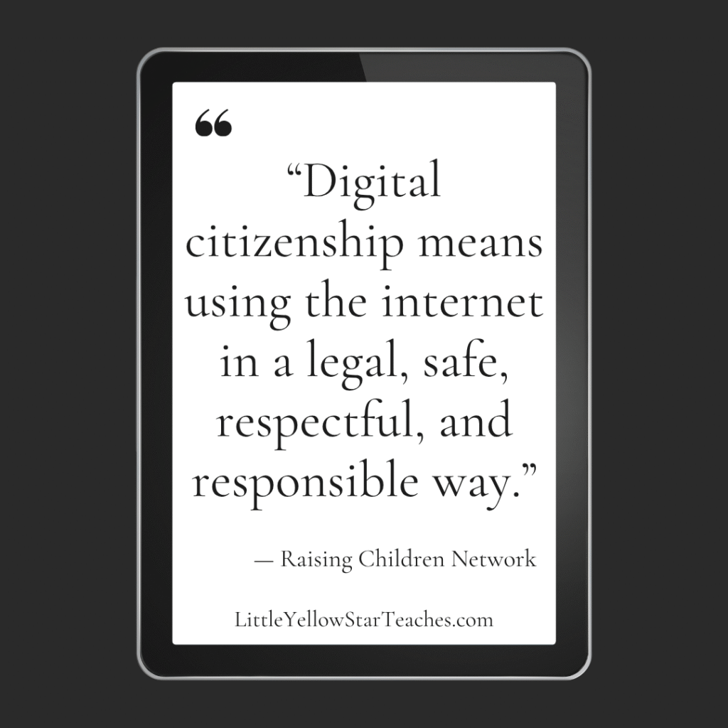 Digital Citizenship quotes for kids