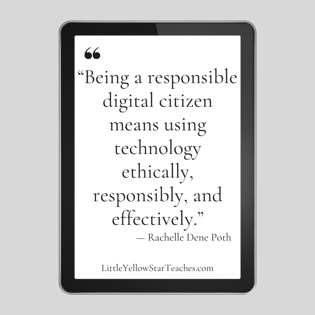 Digital Citizenship quotes for kids