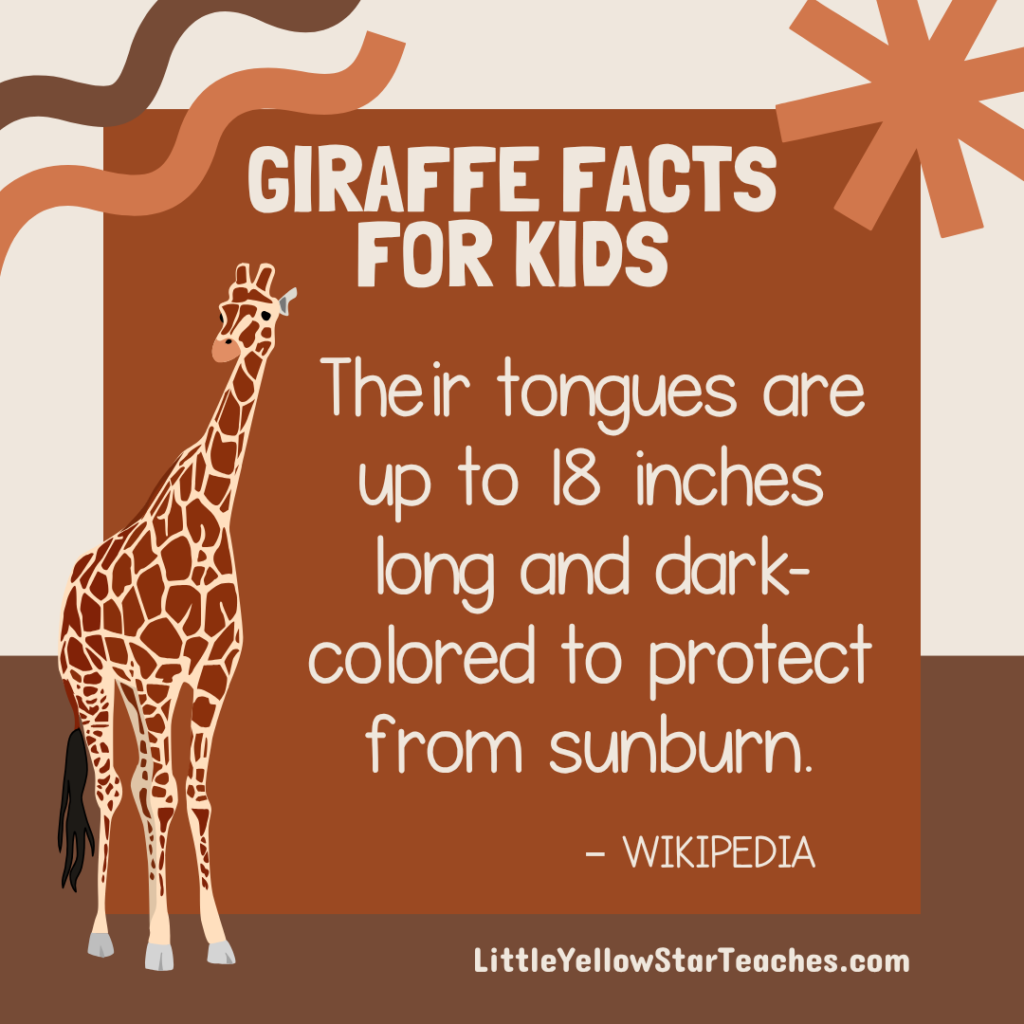 Giraffe Facts for Kids