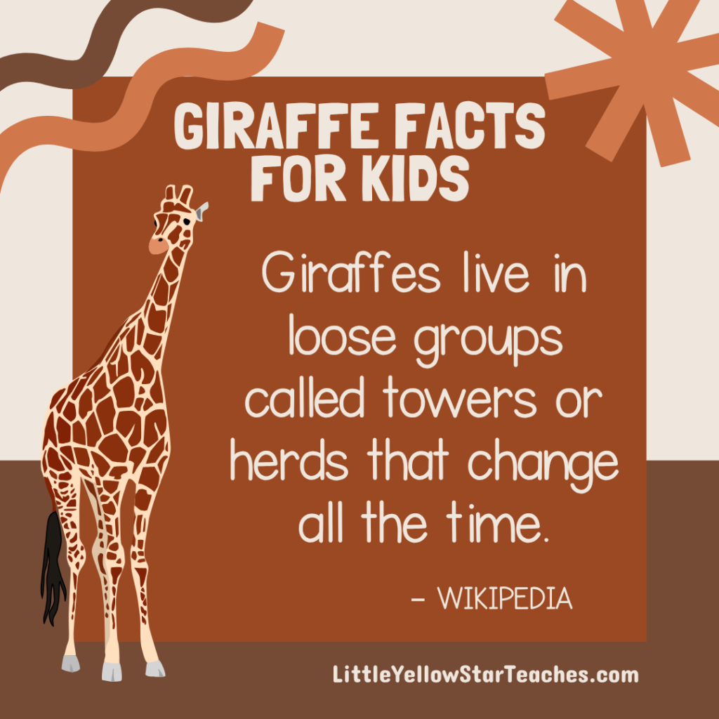 Giraffe Facts for Kids