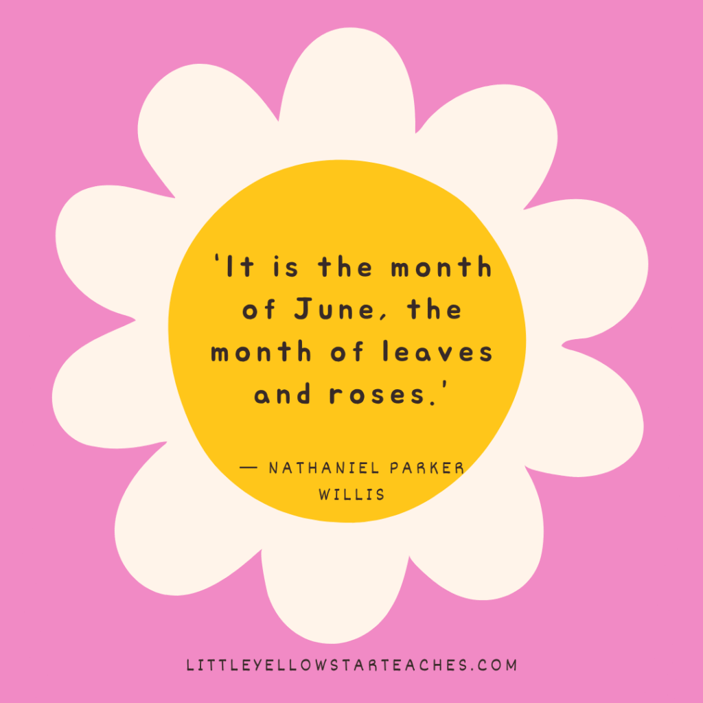 June quotes for kids