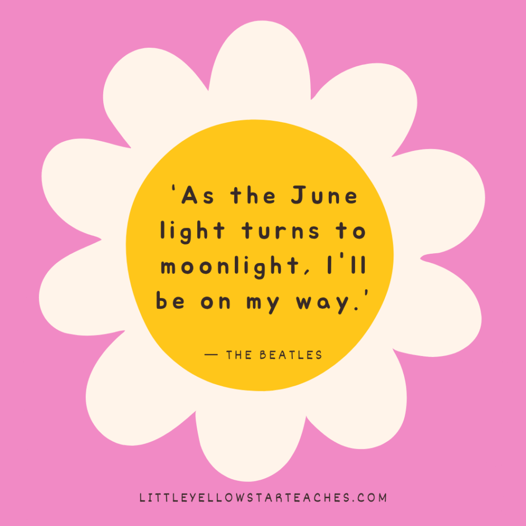 June quotes for kids
