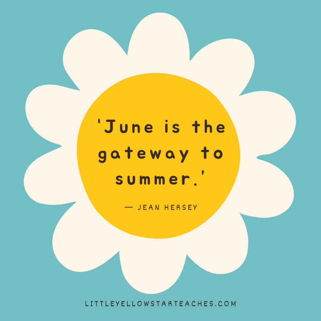 June quotes for kids