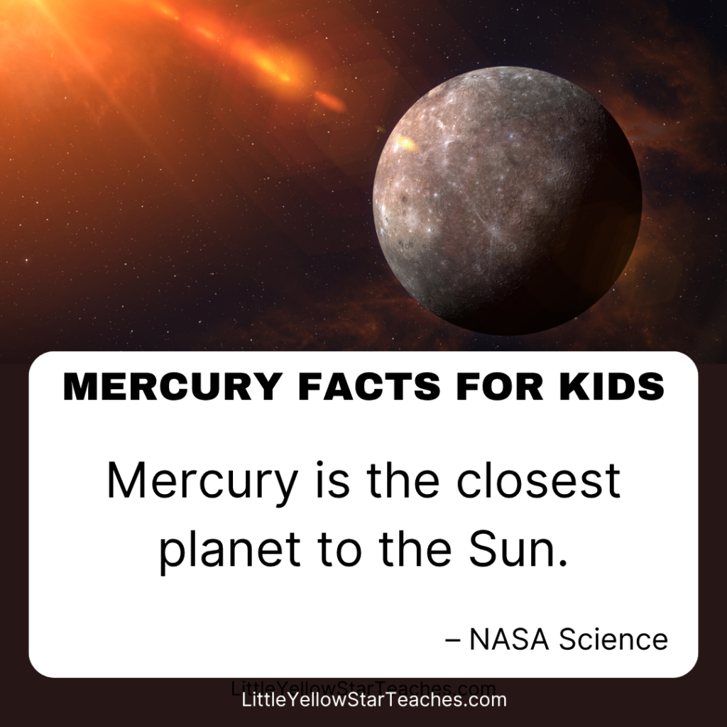 Mercury Facts for Kids