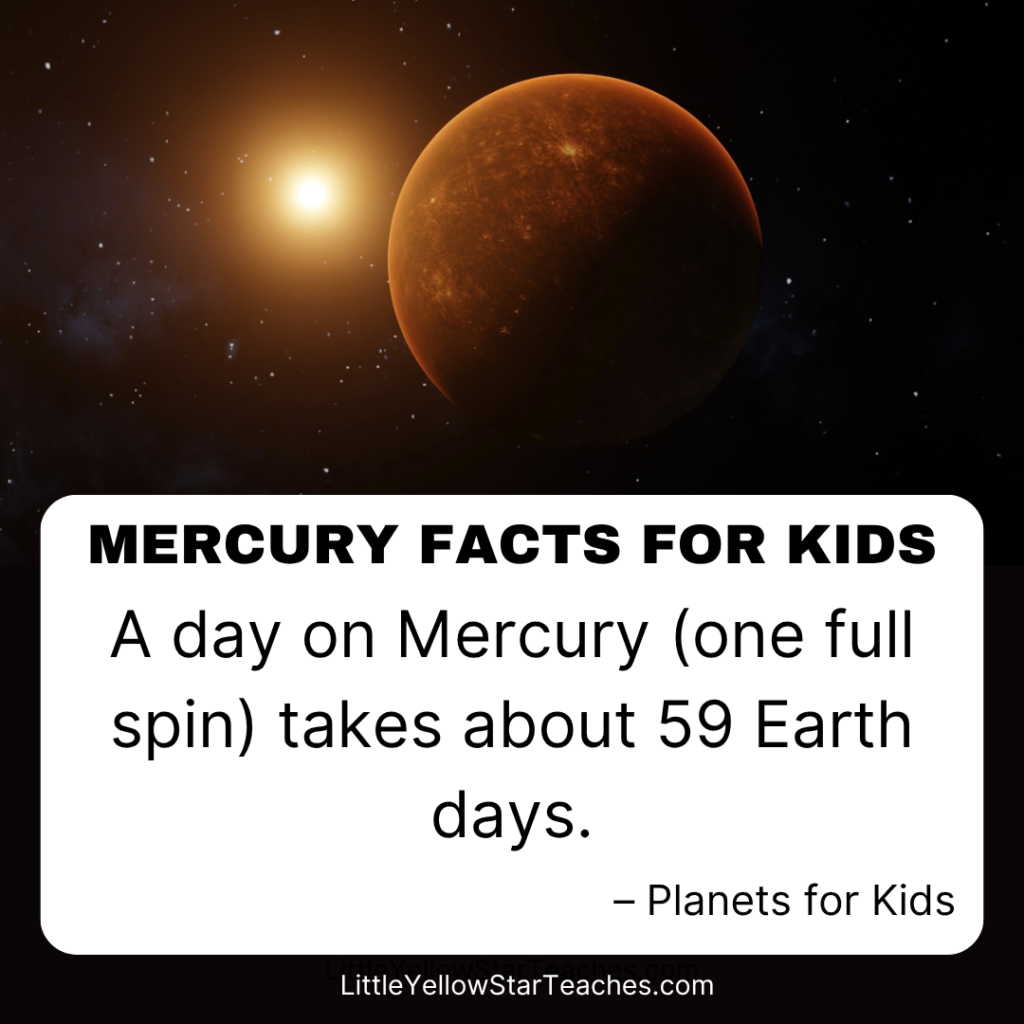 Mercury Facts for Kids