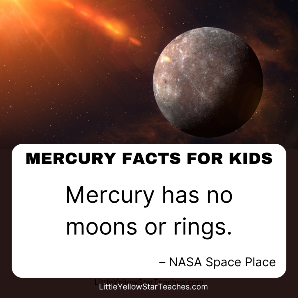 Mercury Facts for Kids