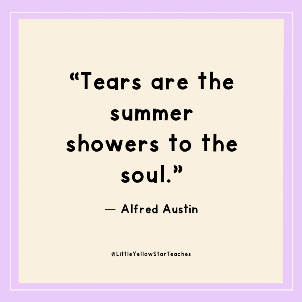 Tears quotes for kids