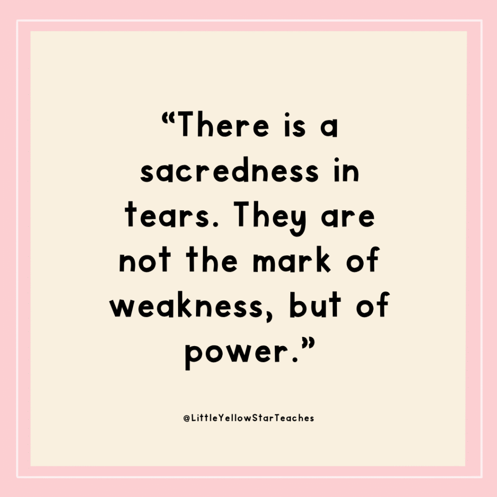Tears quotes for kids