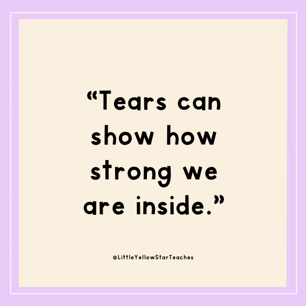 Tears quotes for kids