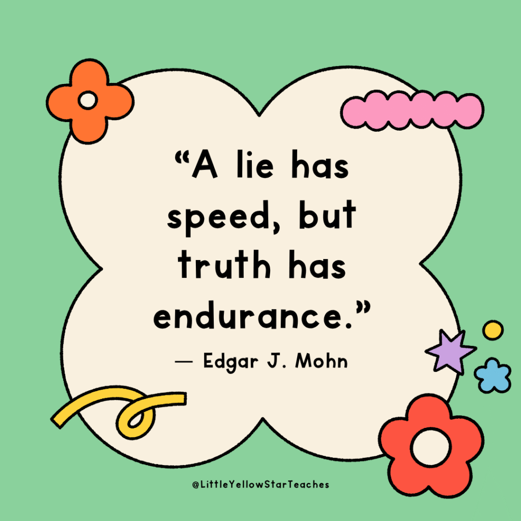 Truth quotes for kids