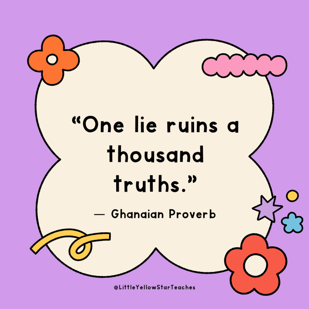 Truth quotes for kids