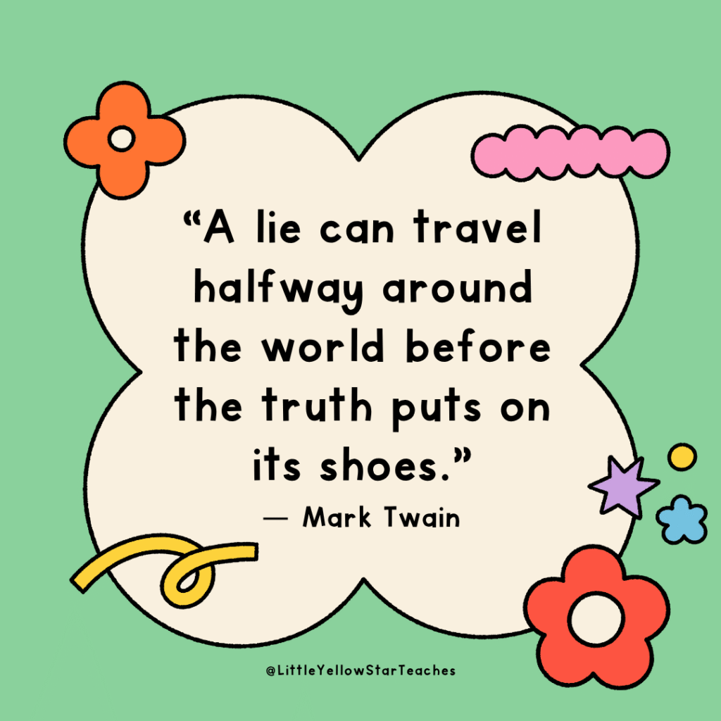 Truth quotes for kids
