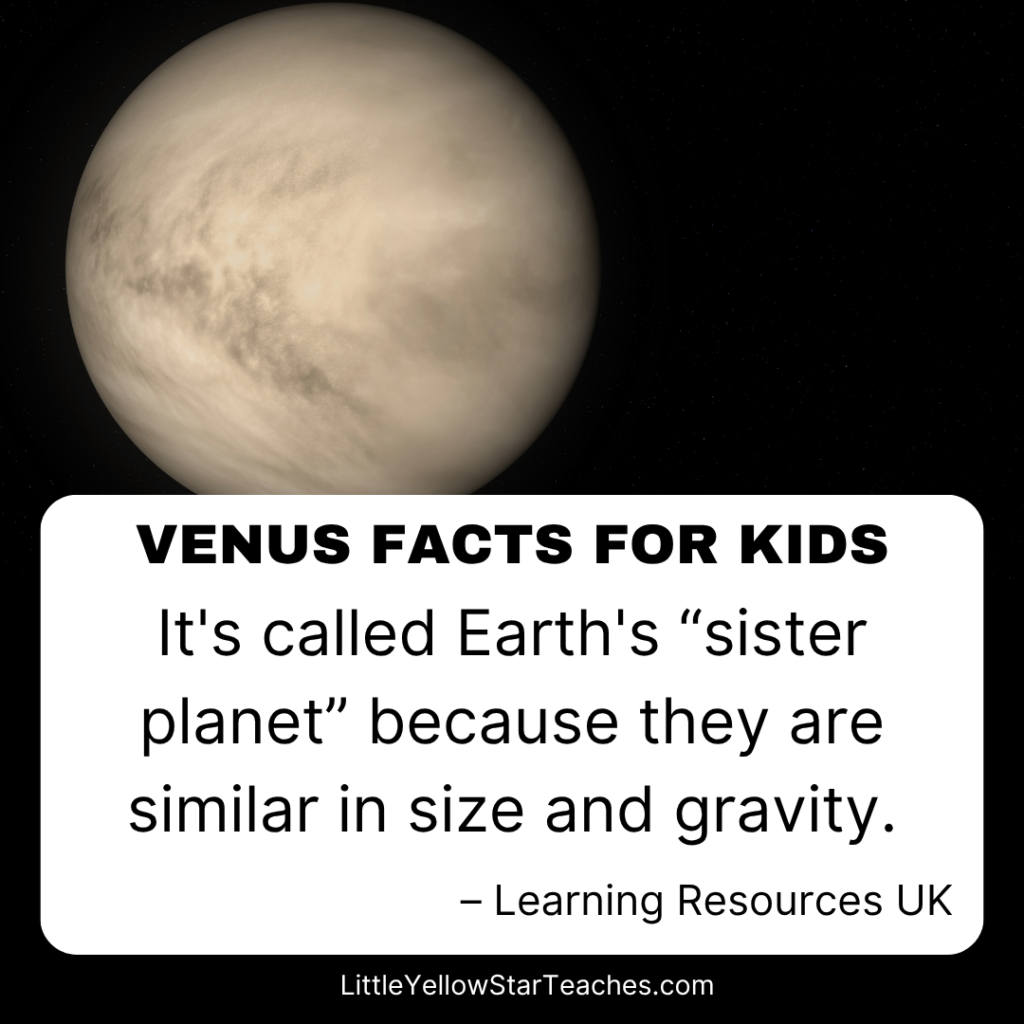 Venus Facts for Kids