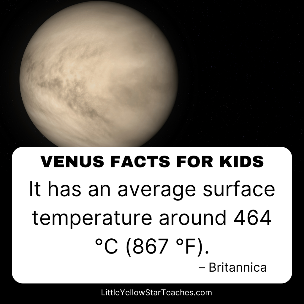 Venus Facts for Kids